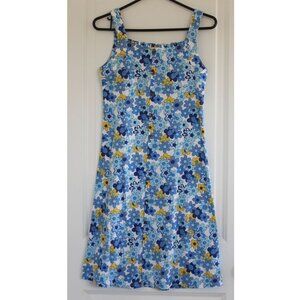 Tropical Floral Mini Dress Tennis Beach Coverall Lily Pulitzer Style(No size)
